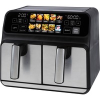 ProfiCook PC-FR 1287 H, Freidora de aire caliente acero fino/Negro