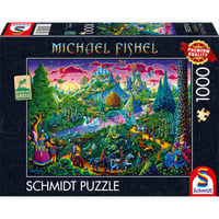 Schmidt Spiele Michael Fishel: Mundo de cuentos fantástico, Puzzle 
