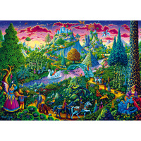 Schmidt Spiele Michael Fishel: Mundo de cuentos fantástico, Puzzle 