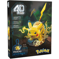 Spin Master Puzz4d - Maqueta Pikachu de 201 Piezas - Puzzle 3D Pokemon Pikachu de 33 cm - Maquetas para Construir Adultos y Niños - Puzzles para Adultos y Niños - Juegos de Mesa, Contrucciones 4D Build Puzz4d - Maqueta Pikachu de 201 Piezas - Puzzle 3D Pokemon Pikachu de 33 cm - Maquetas para Construir Adultos y Niños - Puzzles para Adultos y Niños - Juegos de Mesa, 201 pieza(s), Dibujos, 12 año(s)