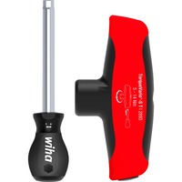 Wiha Destornillador de torque con mango transversal TorqueVario-S T negro/Rojo