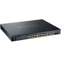 Zyxel XMG1930-30HP Gestionado L3 2.5G Ethernet (100/1000/2500) Energía sobre Ethernet (PoE) 1U Negro, Interruptor/Conmutador Gestionado, L3, 2.5G Ethernet (100/1000/2500), Energía sobre Ethernet (PoE), Montaje en rack, 1U