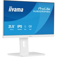 iiyama ProLite XUB2293HSU-W7 pantalla para PC 54,6 cm (21.5") 1920 x 1080 Pixeles Full HD LED Blanco, Monitor LED blanco (mate), 54,6 cm (21.5"), 1920 x 1080 Pixeles, Full HD, LED, 1 ms, Blanco