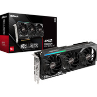 ASRock Radeon RX 9070 XT Challenger 16GB, Tarjeta gráfica negro/Gris