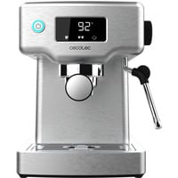Cecotec Power Espresso 20 Barista Compact, Cafetera espresso acero fino cepillado