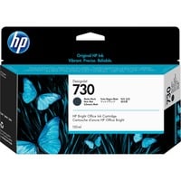 HP Cartucho de tinta DesignJet 730 negro mate de 130 ml Rendimiento estándar, Tinta a base de pigmentos, Tinta a base de pigmentos, 130 ml, 1 pieza(s)