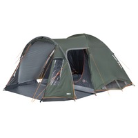 High Peak Tienda cúpula Tessin 4.1, Tienda de campaña verde oscuro/Gris