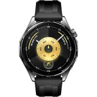 Huawei WATCH GT6 3,73 cm (1.47") AMOLED 46 mm Digital 466 x 466 Pixeles Pantalla táctil Negro GPS (satélite), SmartWatch negro, 3,73 cm (1.47"), AMOLED, Pantalla táctil, 64 GB, GPS (satélite), 51 g