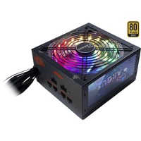 Inter-Tech Argus RGB-650W CM II, Fuente de alimentación de PC negro