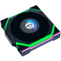 Lian Li UNI FAN SL120 LCD Wireless, Ventilador negro