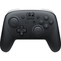 Nintendo Switch 2 Pro Controller Negro Bluetooth Gamepad Analógico/Digital Nintendo Switch 2 negro, Gamepad, Nintendo Switch 2, Capture button, Cruceta, Botón de inicio, Analógico/Digital, Inalámbrico, Bluetooth