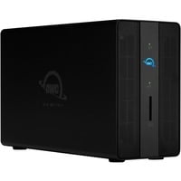 OWC Gemini Thunderbolt Dock y carcasa de almacenamiento RAID de doble bahía, Caja de unidades negro