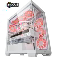 ALTERNATE ALT-ICUECS-AMD-002, Gaming-PC blanco/Transparente