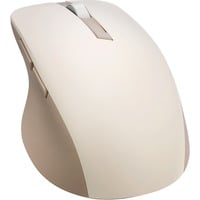 ASUS SmartO Mouse MD200 Silent Plus ratón Oficina Ambidextro RF Wireless + Bluetooth Óptico 4200 DPI beige, Ambidextro, Óptico, RF Wireless + Bluetooth, 4200 DPI, Beige