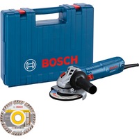 Bosch GWS 12-125 Professional, 06013A6102, Amoladora angular azul