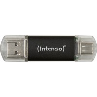 Intenso 3539490 unidad flash USB 64 GB USB Type-A / USB Type-C 3.2 Gen 1 (3.1 Gen 1) Antracita, Lápiz USB antracita/Transparente, 64 GB, USB Type-A / USB Type-C, 3.2 Gen 1 (3.1 Gen 1), 70 MB/s, Tapa, Antracita
