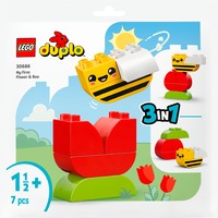 LEGO DUPLO Mis Primeras Flor y Abeja, Juegos de construcción Juego de construcción, 1,5 año(s), Plástico, 7 pieza(s), 82 g