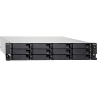 QNAP TS-H1886XU-RP-R2 NAS Bastidor (3U) Intel® Xeon® D D-1622 32 GB DDR4 0 TB QuTS hero Negro, Gris NAS, Bastidor (3U), Intel® Xeon® D, D-1622, 32 GB, DDR4