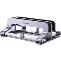 UGREEN 60643 soporte para ordenador portátil Gris 43,9 cm (17.3") negro, Soporte para ordenador portátil, Gris, Aluminio, Silicona, 43,9 cm (17.3"), 150 mm, 104 mm