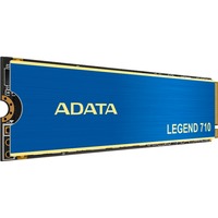 ADATA LEGEND 710 M.2 512 GB PCI Express 3.0 3D NAND NVMe, Unidad de estado sólido azul/Dorado, 512 GB, M.2, 2400 MB/s