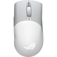 ASUS ROG Keris Wireless AimPoint ratón Juego mano derecha RF Wireless + Bluetooth + USB Type-C Óptico 36000 DPI, Ratones para gaming blanco, mano derecha, Óptico, RF Wireless + Bluetooth + USB Type-C, 36000 DPI, Blanco
