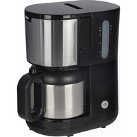 Braun 0X13211069, Cafetera de filtro negro/Acero fino