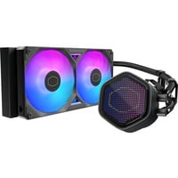 Cooler Master MasterLiquid 240 Atmos II Pixel LED, Refrigeración por agua negro