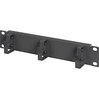 Digitus Panel de parcheo de 10" para armarios de red y servidores, Guía para cable negro