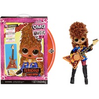 MGA Entertainment OMG Remix Rock- Ferocious and Bass Guitar, Muñecos L.O.L. Surprise! OMG Remix Rock- Ferocious and Bass Guitar, Muñeca fashion, Femenino, 4 año(s), Chica, 241,3 mm, 113,636 g