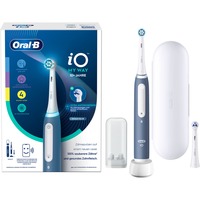 Procter & Gamble iO My Way Adolescentes Cepillo dental vibratorio Azul, Cepillo de dientes eléctrico gris/blanco, Adolescentes, Cepillo dental vibratorio, Cuidados diarios, Sensible, Super sensitive, Blanqueador, Azul, 10 año(s), Batería