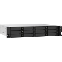 QNAP TS-1273AU-RP-8G servidor de almacenamiento NAS Bastidor (2U) Ethernet Aluminio, Negro V1500B NAS, Bastidor (2U), Ryzen Embedded, V1500B, Aluminio, Negro