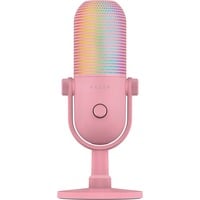 Razer Seiren V3 Chroma Quartz, Micrófono rosa