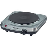 Rommelsbacher ELTAC EK 18, Placa de cocción plateado/Negro