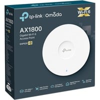 TP-Link Omada EAP620 HD punto de acceso inalámbrico 1201 Mbit/s Blanco Energía sobre Ethernet (PoE) 2,4 GHz, 5 GHz, 1201 Mbit/s, SNMP, SNMPv2, SNMPv3, SSH, WEP, WPA-Enterprise, WPA-PSK, WPA2-Enterprise, WPA2-PSK, WPA3, WPA3-PSK, 10,100,1000 Mbit/s