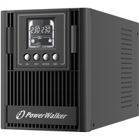 BlueWalker VFI 1000 AT Doble conversión (en línea) 1 kVA 900 W 3 salidas AC, UPS negro, Doble conversión (en línea), 1 kVA, 900 W, Onda sinusoidal pura, 80 V, 300 V