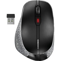 CHERRY MW 8C ERGO ratón mano derecha RF Wireless + Bluetooth Óptico 3000 DPI negro, mano derecha, Óptico, RF Wireless + Bluetooth, 3000 DPI, Negro, Gris
