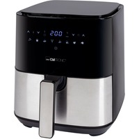 Clatronic Freidora de aire FR 3782 H, Freidora de aire caliente negro/Acero fino