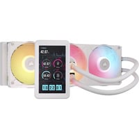 Corsair iCUE LINK TITAN II 360 RX LCD, Refrigeración por agua blanco