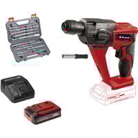 EINHELL Martillo perforador inalámbrico Power X-Change TE-HD 18 Li, 18 Voltios rojo/Negro