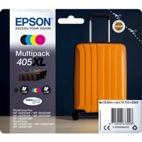 Epson Multipack 4-colours 405XL DURABrite Ultra Ink, Tinta Alto rendimiento (XL), Tinta a base de pigmentos, Tinta a base de pigmentos, 18,9 ml, 14,7 ml, 1 pieza(s)