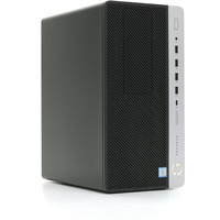 HP ProDesk 600 G5 MT Reacondicionado, PC completo negro/Plateado