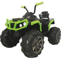 Jamara 460450 juguete de montar, Automóvil de juguete verde, Niño, 3 año(s), 4 rueda(s), Negro, Verde, Necesita pilas