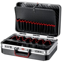 KNIPEX Maletín de herramientas "Vision24" 00 21 20 LE, Caja de herramientas negro