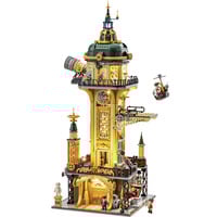 Lumibricks Torre de vigilancia steampunk, Juegos de construcción 
