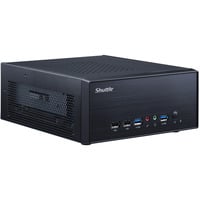 Shuttle XPС slim XH610G2 PC/estación de trabajo barebone Escritorio Negro Intel H610 LGA 1700 negro, Escritorio, Carcasa PC, Intel H610, LGA 1700, DDR5-SDRAM, PCI Express, Serial ATA III