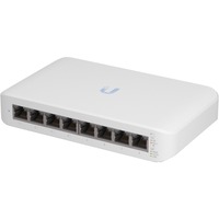 Ubiquiti UniFi Switch Lite 8 PoE Gestionado L2 Gigabit Ethernet (10/100/1000) Energía sobre Ethernet (PoE) Blanco, Interruptor/Conmutador blanco, Gestionado, L2, Gigabit Ethernet (10/100/1000), Energía sobre Ethernet (PoE), Montaje de pared