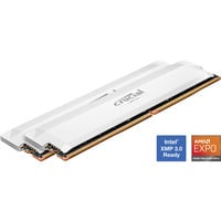 Crucial DIMM 32 GB DDR5-6000 (2x 16 GB) Dual-Kit, Memoria RAM blanco