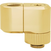 EKWB EK-Quantum Torque Double Rotary Offset 21 - Gold, Conexión dorado