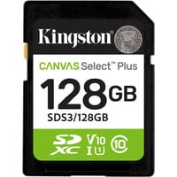 Kingston SDS3/128GB, Tarjeta de memoria 