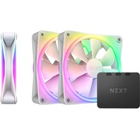 NZXT F120 RGB DUO Triple 120x120x25, Ventilador blanco